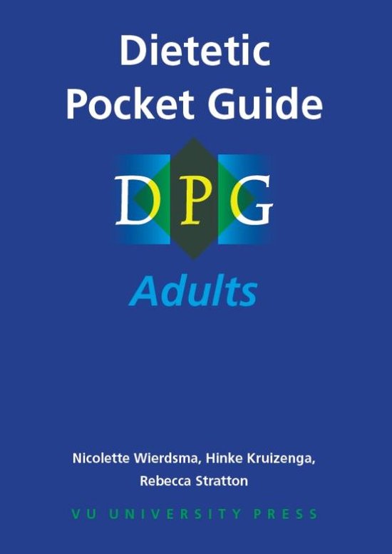 Dietetic pocket guide 9789086597543 Nicolette Wierdsma Boeken bol