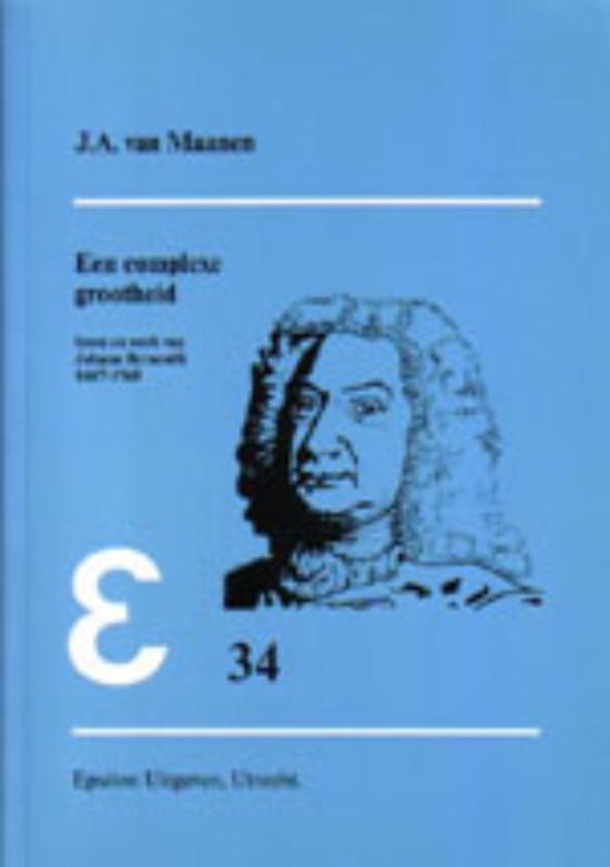 Cover van het boek 'Een complexe grootheid / druk 1'