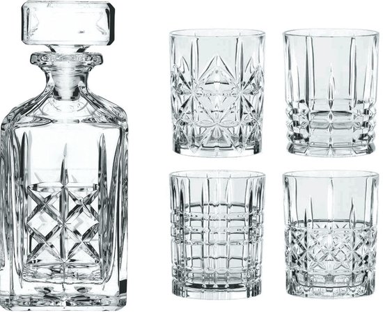 Nachtmann Highland Whiskyset, 5-delig Nachtmann Highland Whiskyset, 5-delig