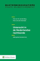 Boek cover Unierecht in de Nederlandse rechtsorde van F.H. van der Burg (Paperback)