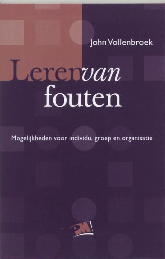 Cover van het boek 'Leren van fouten / druk 1' van John Vollenbroek