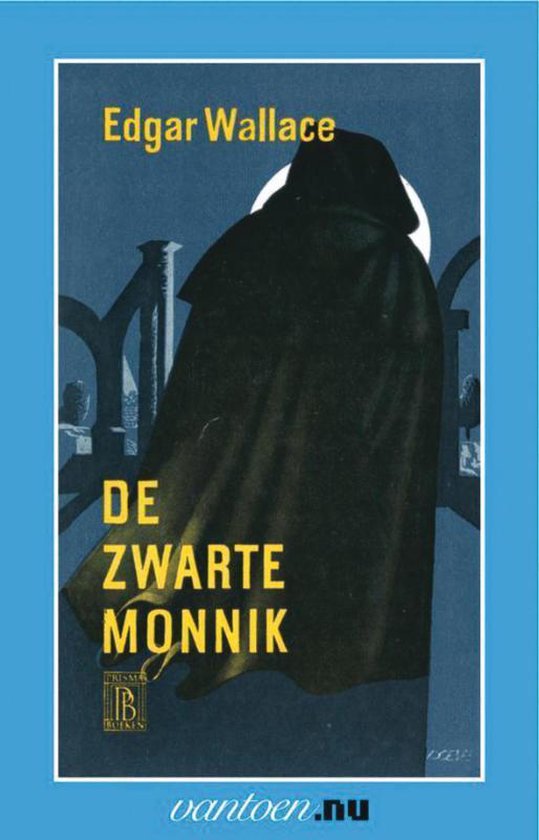 Cover van het boek 'Zwarte monnik' van E. Wallace