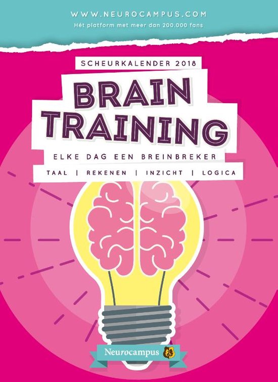 Neurocampus Braintraining -  Scheurkalender 2018