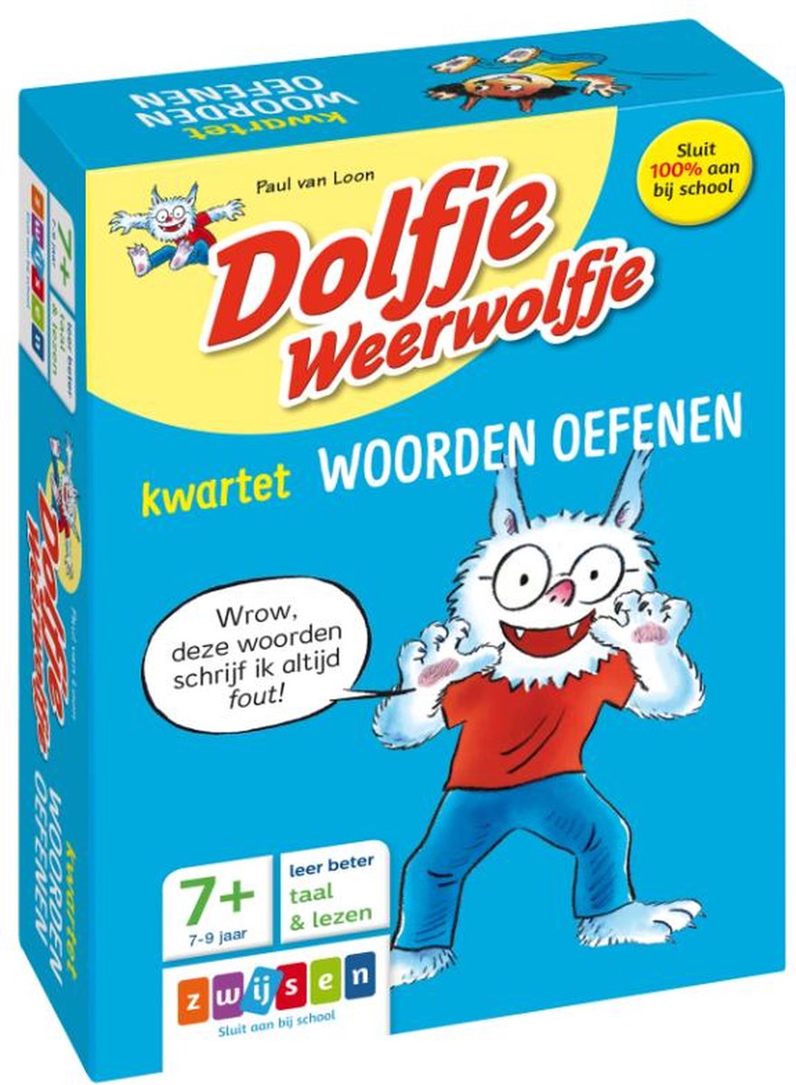 Dolfje Weerwolfje - Kwartet woorden oefenen | Games | bol.com