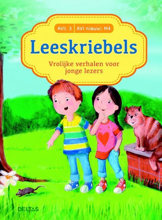 Leeskriebels  -   Vrolijke verhalen voor jonge lezers - cover