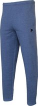 Donnay Joggingbroek rechte pijp - Sportbroek - Heren - Maat XL - Donkerblauw gemeleerd