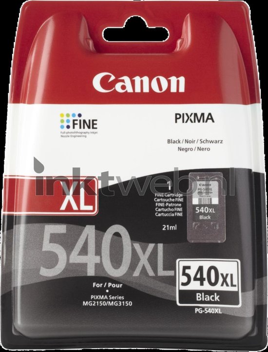 Canon PG-540 XL - Inktcartridge - Zwart | bol.com