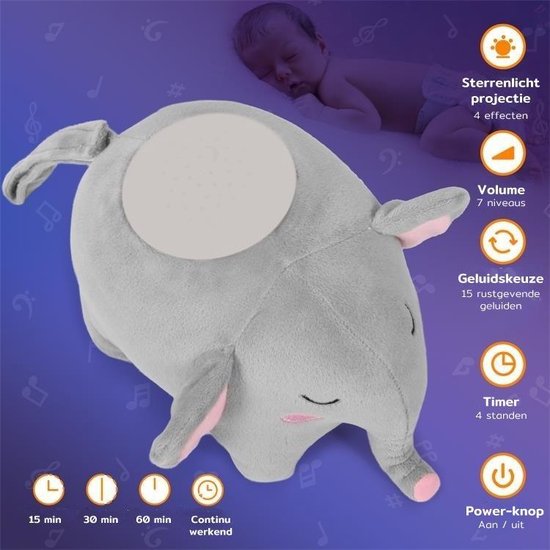 Fisher-Price knuffelspeelgoed voor op de buik spelen, Wapper en Wiebel