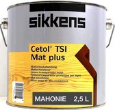 Sikkens Cetol TSI Mat plus | Matte houtafwerking | Mahonie 2.5L