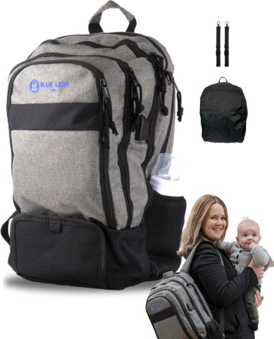 Versterken component Necklet Blue Lion Cubs luiertas rugzak - Diaper backpack - Verzorgingstas baby -  Buggy en... | bol.com