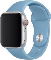 Sport Band - Maat 38, 40 En 41 Mm - SM - Cornflower - Geschikt Voor Apple Watch - 38, 40 En 41 Mm - SM Horlogeband - Armband - Polsband