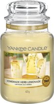 Yankee Candle Large Jar Geurkaars - Homemade Herb Lemonade