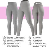 Tiktok legging – Olamee – Anti Cellulite Legging - Absorberend - Yoga – Fitness – Vrije tijd - Scrunch Butt - High Waist - Gym Sports Wear – Elastisch – Tweede huid – Platte buik – A Kwalitei