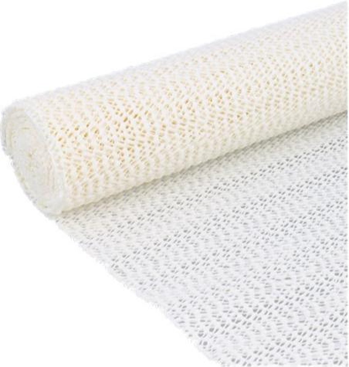Merkloos Sans marque PVJ™ Anti slip mat|Anti slip voor tafelkleed| Kerst tafelkleed|Anti slip ondertapijt|Anti slip mat voor tapijt| ondertapijt | niet slippend tapijt|125x45 | Wit