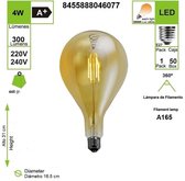 FILAMENT LED LAMP A165-4W E27 3000K