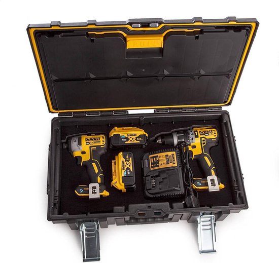 DeWalt DCK2500P2B 18V Li-Ion brushless combiset (DCD797 accuboormachine) (DCF888 slagschroevendraaier) (2x 5.0Ah accu) ToolConnect