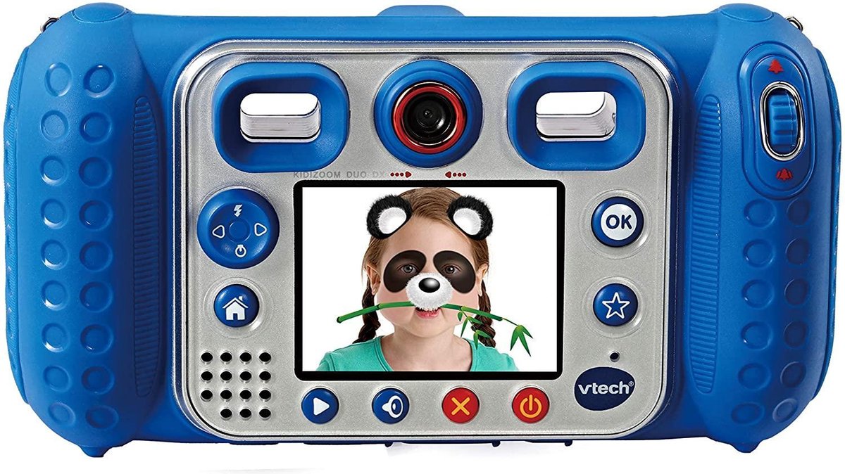 VTech KidiZoom Duo DX Camera - 10-in-1 Interactieve Speelgoedcamera - Kindercamera - Van 4 tot 10 Jaar - Blauw — afbeelding 17