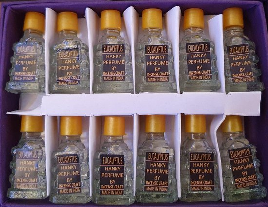 Eucalyptus Olie - Set 12 flesjes á 5 ml - Als Parfum te gebruiken of in ... bol.com