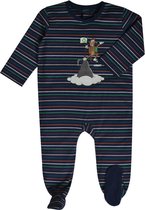 Woody - Romper - Geit - multicolor gestreept - 202-3-RBF-S/987 - 6m