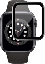 Screenprotector geschikt voor Apple Watch Series 6 40 mm - Full Screen Protector Glas