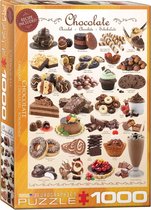 Eurographics puzzel Chocolate - 1000 stukjes