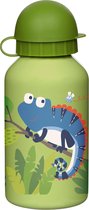 Sigikid rvs drinkfles TierOnTour Kameleon - 350 ml