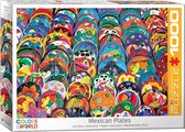 Eurographics puzzel Mexican Ceramic Plates - 1000 stukjes