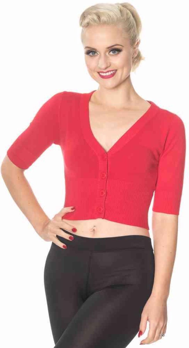 Dancing Days - OVERLOAD Cardigan - 4XL - Rood