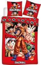 Dragon Ball Z Dekbedovertrek - Eenpersoons - 140  x 200 cm - Flanel