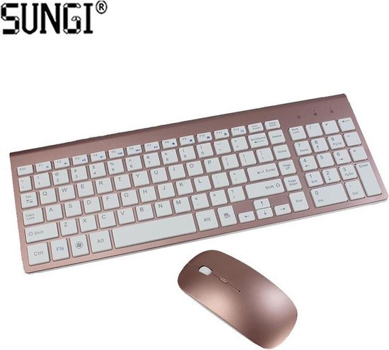 Draadloos Computer Keyboard met numberpad + muis - Keyboard Apple -  Keyboard Microsoft... | bol.com