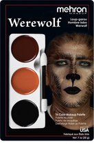 Mehron - Tri-color Schmink Palet - Weerwolf