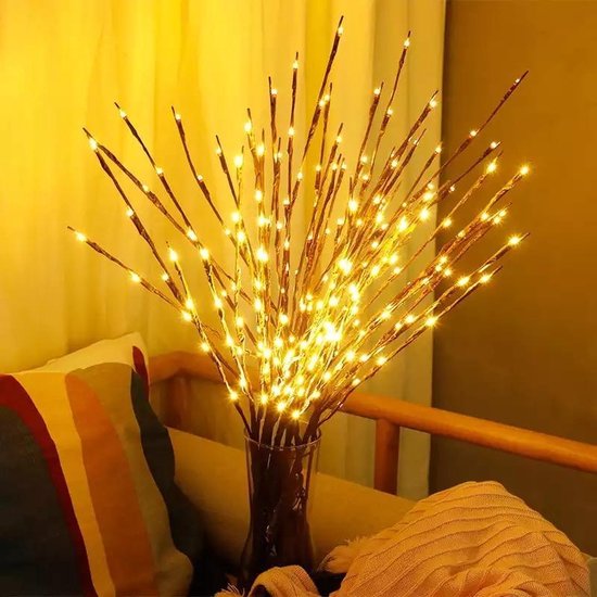Decoratietakken - Warm licht - 20 LED's - takken met verlichting | bol.com