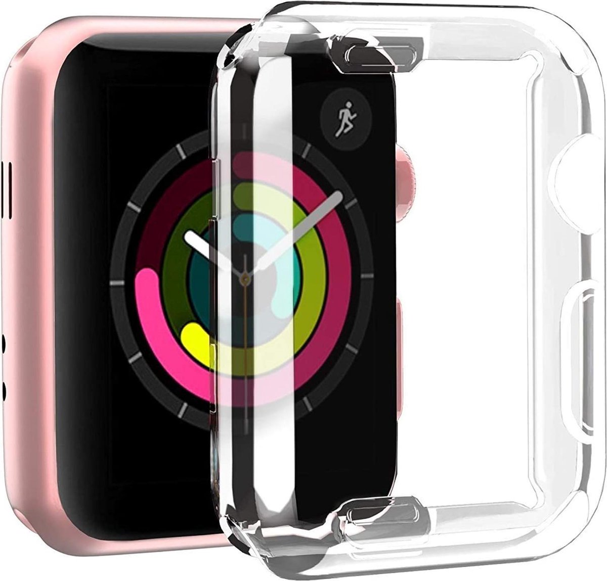 COQTEL Transparant Hoesje Voor IPhone 14 – 360° Bescherming, Schokbestendig TPU/Siliconen