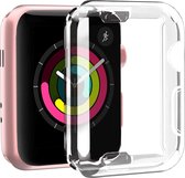 Apple Watch Series 3 38 mm Screenprotector + Hoesje - Apple Watch Series 2 38mm Screenprotector + Hoesje - Apple Watch Series 1 38 mm Screenprotector + Hoesje - Volledige 360 Grade