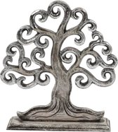 Houten Tree of Life Wit (18 x 15 cm)