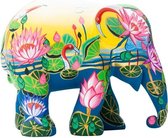 Amazing Lotus 15 cm Elephant parade Handgemaakt Olifantenstandbeeld