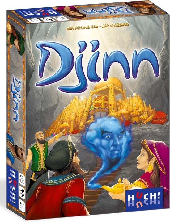 Afbeelding van het spel Asmodee Djinn - DE/EN/NL/FR