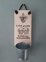 Bieropener - Flesopener - Ik drink geen bier - Cadeau - Vaderdag