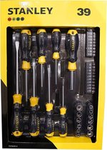 Stanley 39 delig schroevendraaier set