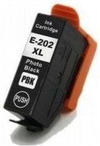 Print-Equipment Inkt cartridges / Alternatief voor Epson 202XL foto zwart | Epson Expression Premium XP6000/ XP6005