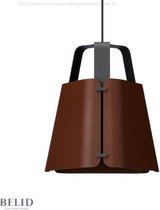 Fold hanglamp Antraciet - Gestructureerd Donker Roest (kleur) Ø mm 330 mm