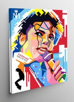 Canvas WPAP Pop Art Michael Jackson - 50x70cm