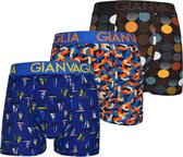 GIANVAGLIA® - Boxershort - Dot - 3 Pack - Maat XL