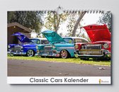 Idée cadeau ! | Calendrier d'anniversaire Classic Cars 35x24cm | Calendrier mural | Calendrier