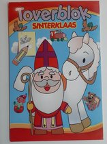 Sinterklaas toverblok krasblok - Sint en Piet schoencadeau  - schoenkado