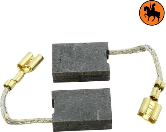 Jeu de balais de charbon pour Bosch GWS 20-180 - 6,3x16x22mm