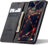 Hoesje geschikt voor Samsung Galaxy S20 FE - Book Case Leer Slimline Zwart