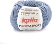 Katia - Merino Sport - 48 Blauw - 50 gr.