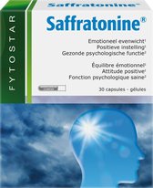 Fytostar Saffratonine – Voor positieve instelling – Voedingssupplement bij stress of negatieve gevoelens – 30 capsules