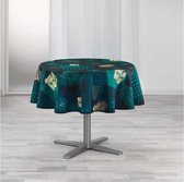 Rond Tafelkleed – Anti-vlek en Anti-kreuk – Blauw Ø 180cm